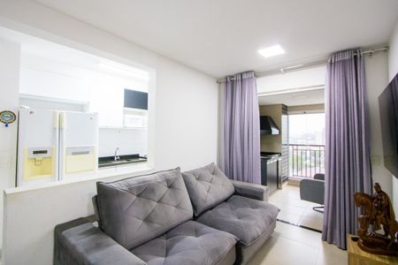 Sala de apartamento à venda com 2 quartos, 62m² em Silveira, Santo André