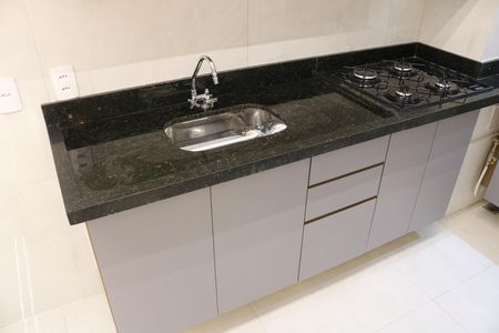 Apartamento à venda com 37m², 2 quartos e sem vagaCozinha e Área de Serviço