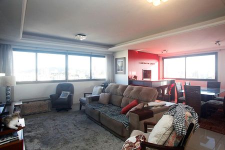 Sala de apartamento à venda com 3 quartos, 130m² em Petrópolis, Porto Alegre
