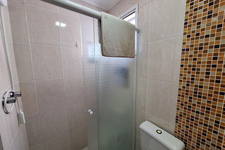 Banheiro da Suíte de apartamento à venda com 2 quartos, 63m² em Vila Príncipe de Gales, Santo André