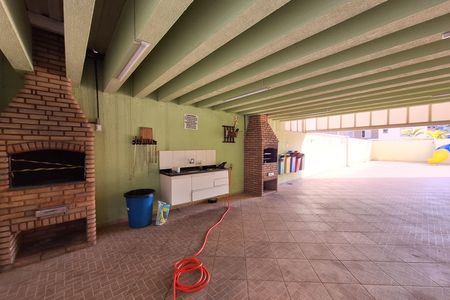 Área comum - Churrasqueira de apartamento à venda com 2 quartos, 63m² em Vila Príncipe de Gales, Santo André