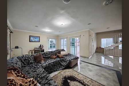 Sala de casa de condomínio à venda com 3 quartos, 637m² em Vila Albertina, São Paulo
