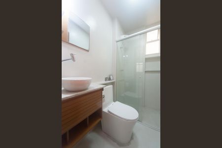 Banheiro Social de apartamento para alugar com 3 quartos, 80m² em Buritis, Belo Horizonte