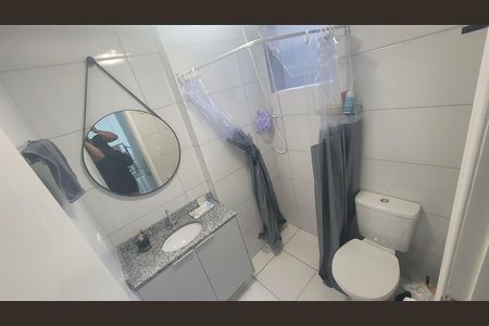 Apartamento à venda com 57m², 2 quartos e sem vaga Apartamento à venda com 57m², 2 quartos e sem vagaBanheiro da Suíte