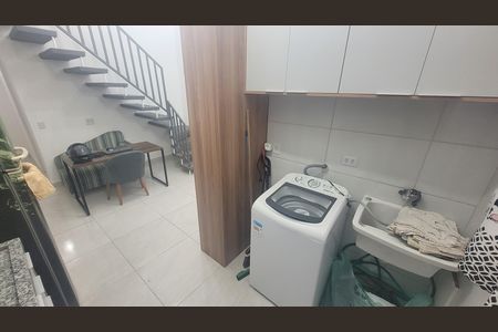 Apartamento à venda com 57m², 2 quartos e sem vaga Apartamento à venda com 57m², 2 quartos e sem vagaCozinha e Área de Serviço