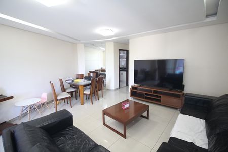 Sala de apartamento à venda com 3 quartos, 100m² em Eldorado, Contagem