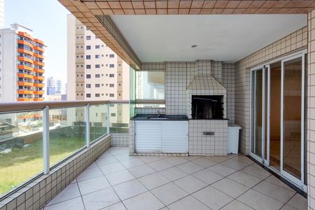 Área comum - Churrasqueira de apartamento para alugar com 2 quartos, 100m² em Aviação, Praia Grande