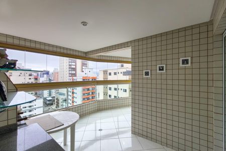 Sacada  de apartamento para alugar com 2 quartos, 100m² em Aviação, Praia Grande