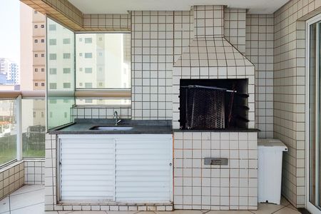 Área comum - Churrasqueira de apartamento para alugar com 2 quartos, 100m² em Aviação, Praia Grande
