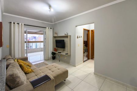 Sala de apartamento para alugar com 2 quartos, 100m² em Aviação, Praia Grande