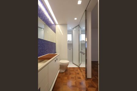Apartamento para alugar com 110m², 2 quartos e 2 vagasBanheiro da Suíte 1