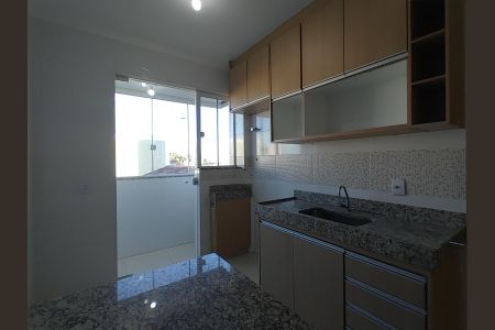 Cozinha de apartamento para alugar com 1 quarto, 48m² em Tubalina, Uberlândia