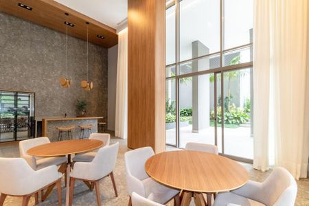 Apartamento à venda com 55m², 1 quarto e sem vaga Apartamento à venda com 55m², 1 quarto e sem vagaÁrea comum - Lounge