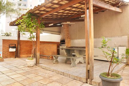 Área comum - Churrasqueira  de apartamento à venda com 3 quartos, 105m² em Estoril, Belo Horizonte