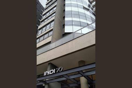 Fachada de apartamento à venda com 1 quarto, 45m² em Indianópolis, São Paulo