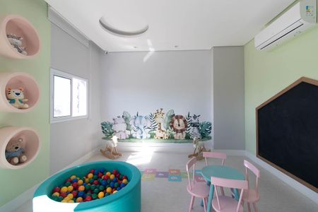 Apartamento para alugar com 40m², 1 quarto e sem vaga Apartamento para alugar com 40m², 1 quarto e sem vagaÁrea comum - Brinquedoteca