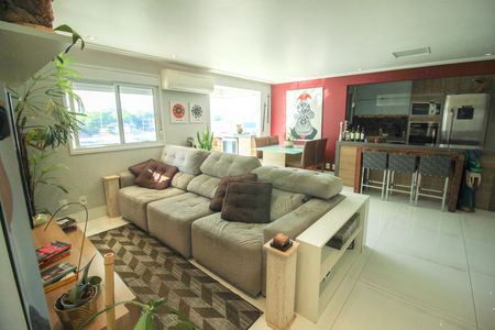 Apartamento à venda com 83m², 2 quartos e 2 vagasSala