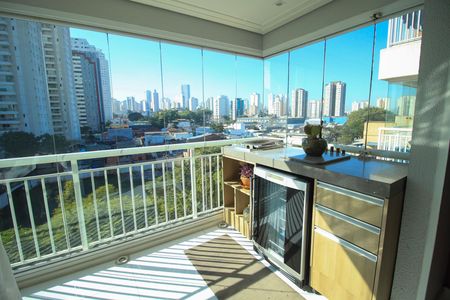 Varanda da Sala de jantar de apartamento para alugar com 2 quartos, 83m² em Mooca, São Paulo