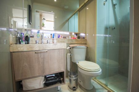 Banheiro da Suíte de apartamento para alugar com 2 quartos, 83m² em Mooca, São Paulo