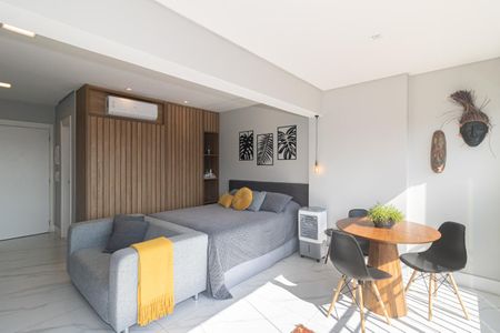 Studio para alugar com 32m², 1 quarto e sem vagaVaranda