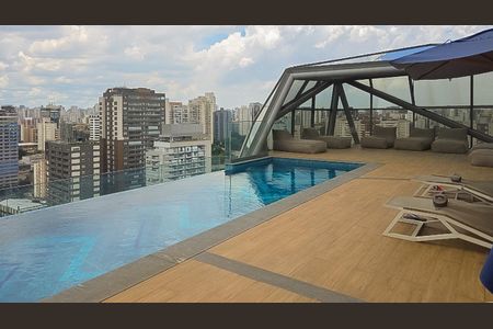 Studio para alugar com 32m², 1 quarto e sem vagaÁrea comum - Piscina