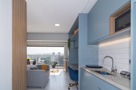 Studio para alugar com 32m², 1 quarto e sem vagaCozinha