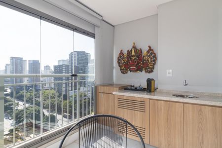 Studio para alugar com 32m², 1 quarto e sem vagaVaranda