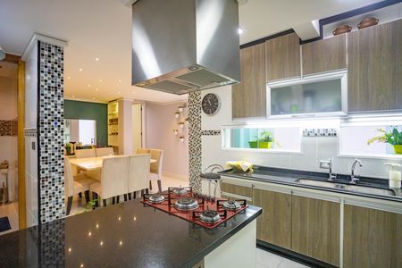 Cozinha  de casa para alugar com 2 quartos, 250m² em Taboão, Diadema