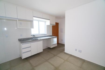 Sala/Cozinha de apartamento para alugar com 1 quarto, 25m² em Jardim Oriental, São Paulo