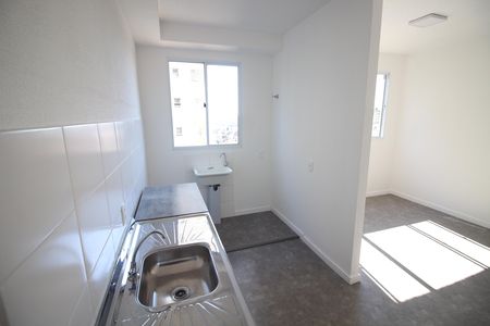 Apartamento à venda com 48m², 2 quartos e 1 vagaCozinha e Área de Serviço