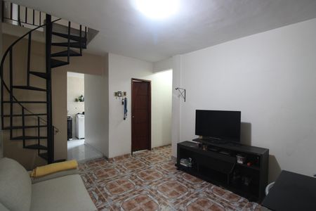 Sala de casa de condomínio à venda com 3 quartos, 80m² em Curicica, Rio de Janeiro