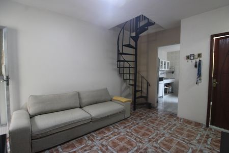 Sala de casa de condomínio à venda com 3 quartos, 80m² em Curicica, Rio de Janeiro