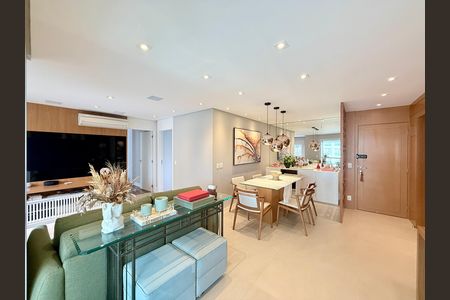 Apartamento à venda com 92m², 2 quartos e 2 vagas Apartamento à venda com 92m², 2 quartos e 2 vagasSala