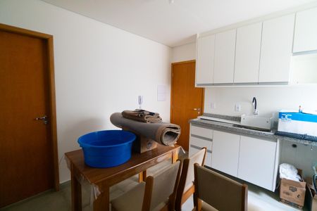 Sala/Cozinha de apartamento para alugar com 1 quarto, 26m² em Jardim Oriental, São Paulo