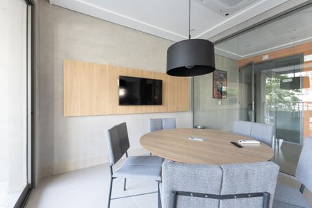Área comum - CoWork de kitnet/studio para alugar com 1 quarto, 24m² em Vila Olímpia, São Paulo