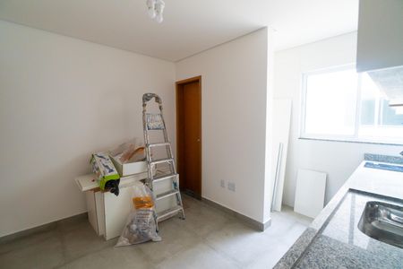 Sala/Cozinha de apartamento para alugar com 1 quarto, 26m² em Jardim Oriental, São Paulo