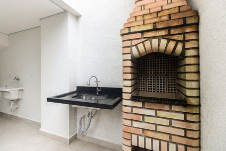 Quintal com Churrasqueira e Garagem  de casa à venda com 3 quartos, 136m² em Chácara Santo Antônio (zona Leste), São Paulo