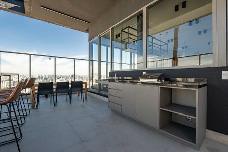 Studio para alugar com 27m², 1 quarto e sem vaga Studio para alugar com 27m², 1 quarto e sem vagaChurrasqueira