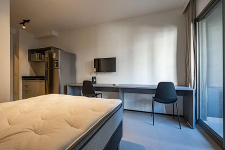 Studio de kitnet/studio para alugar com 1 quarto, 27m² em Jardim Paulista, São Paulo