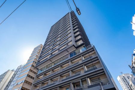 Studio para alugar com 27m², 1 quarto e sem vaga Studio para alugar com 27m², 1 quarto e sem vagaFachada
