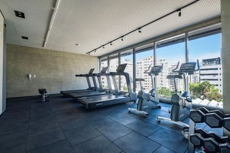 Studio para alugar com 27m², 1 quarto e sem vaga Studio para alugar com 27m², 1 quarto e sem vagaAcademia