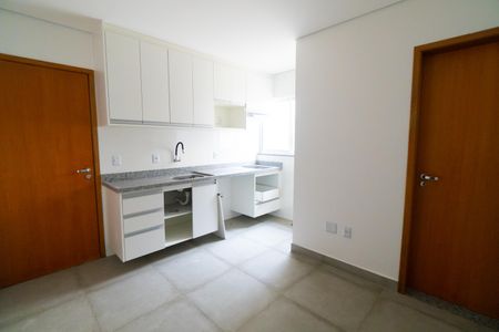 Sala/Cozinha de apartamento para alugar com 1 quarto, 26m² em Jardim Oriental, São Paulo