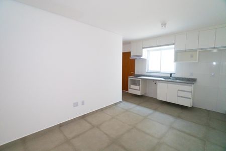 Sala/Cozinha de apartamento para alugar com 1 quarto, 25m² em Jardim Oriental, São Paulo
