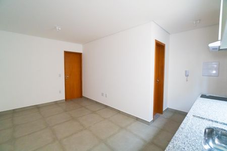 Sala/Cozinha de apartamento para alugar com 1 quarto, 25m² em Jardim Oriental, São Paulo