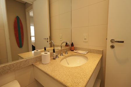 Apartamento à venda com 70m², 1 quarto e 2 vagasBanheiro Social