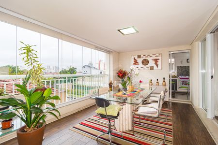 Varanda de apartamento à venda com 4 quartos, 148m² em Quarta Parada, São Paulo