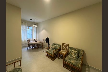 Sala de apartamento para alugar com 1 quarto, 47m² em Itararé, São Vicente