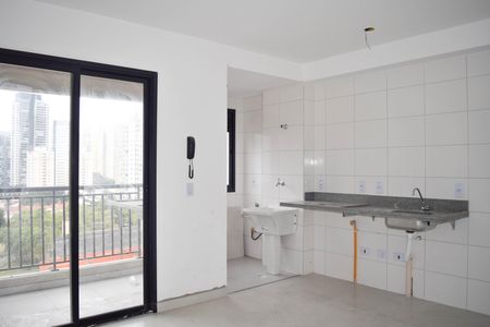 Sala/Cozinha de apartamento para alugar com 2 quartos, 42m² em Tatuapé, São Paulo