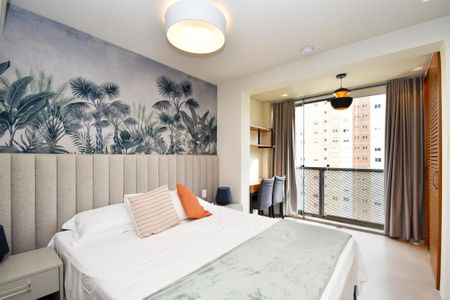 entrada de kitnet/studio para alugar com 1 quarto, 26m² em Pinheiros, São Paulo