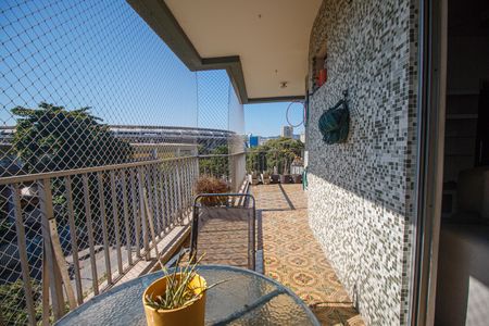 Varanda da sala de apartamento à venda com 2 quartos, 90m² em Maracanã, Rio de Janeiro